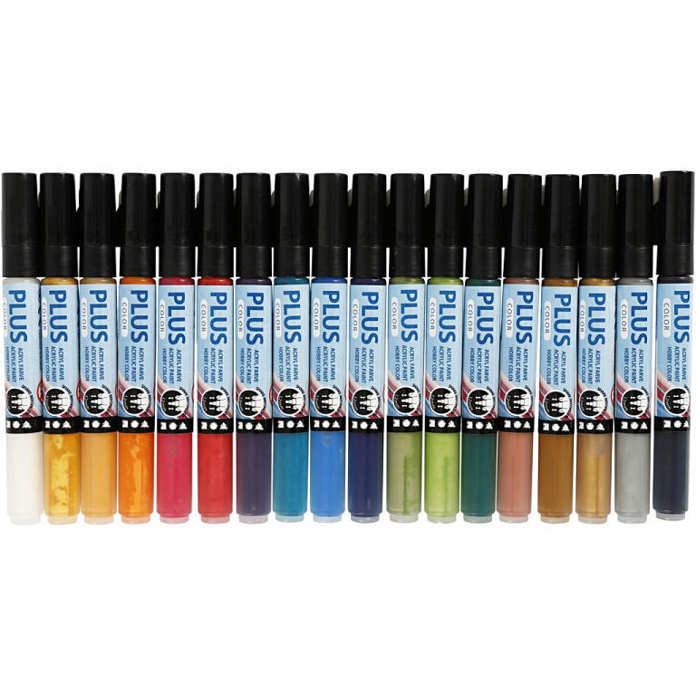 Plus Color Marker Set 18 stuks