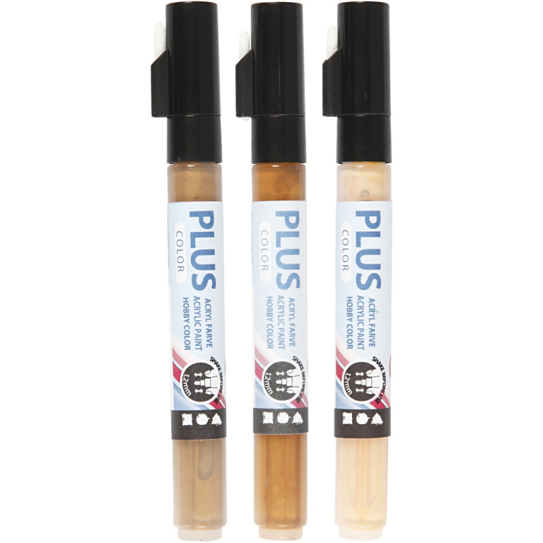 Plus Color Marker Set Sunny 3 pieces
