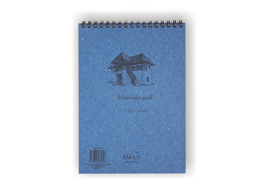 SMLT Ringbuch Aquarell A3 280g 30 Blatt