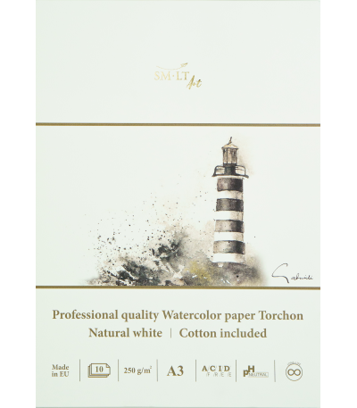 SMLT Watercolour Pad Professional A3 250gsm 10 sheets