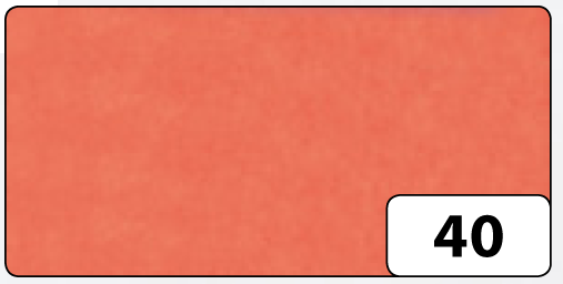 Folia Drachenpapier – 20 Rollen – 70x100 cm – Orange
