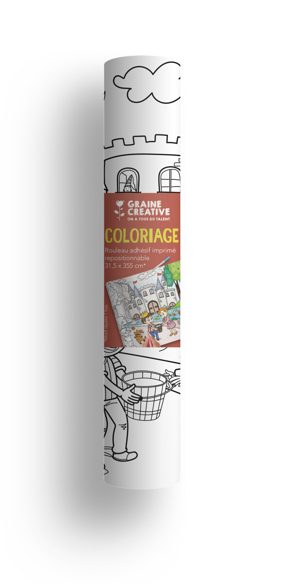 GC Selbstklebende Poster-Malausrollung 31,5x355 cm