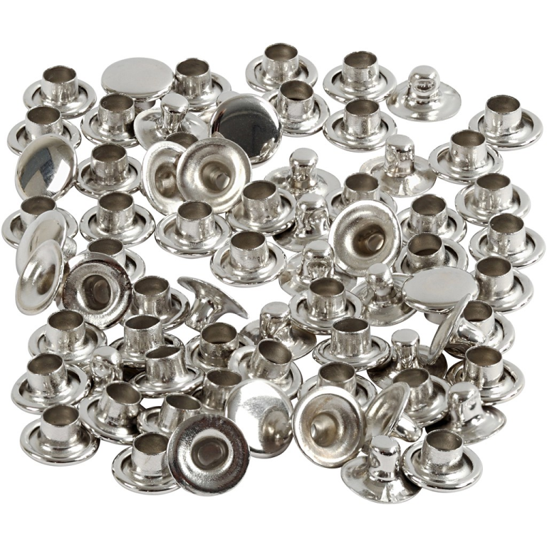 CC Rivets 7 mm Zilver 50 stuks