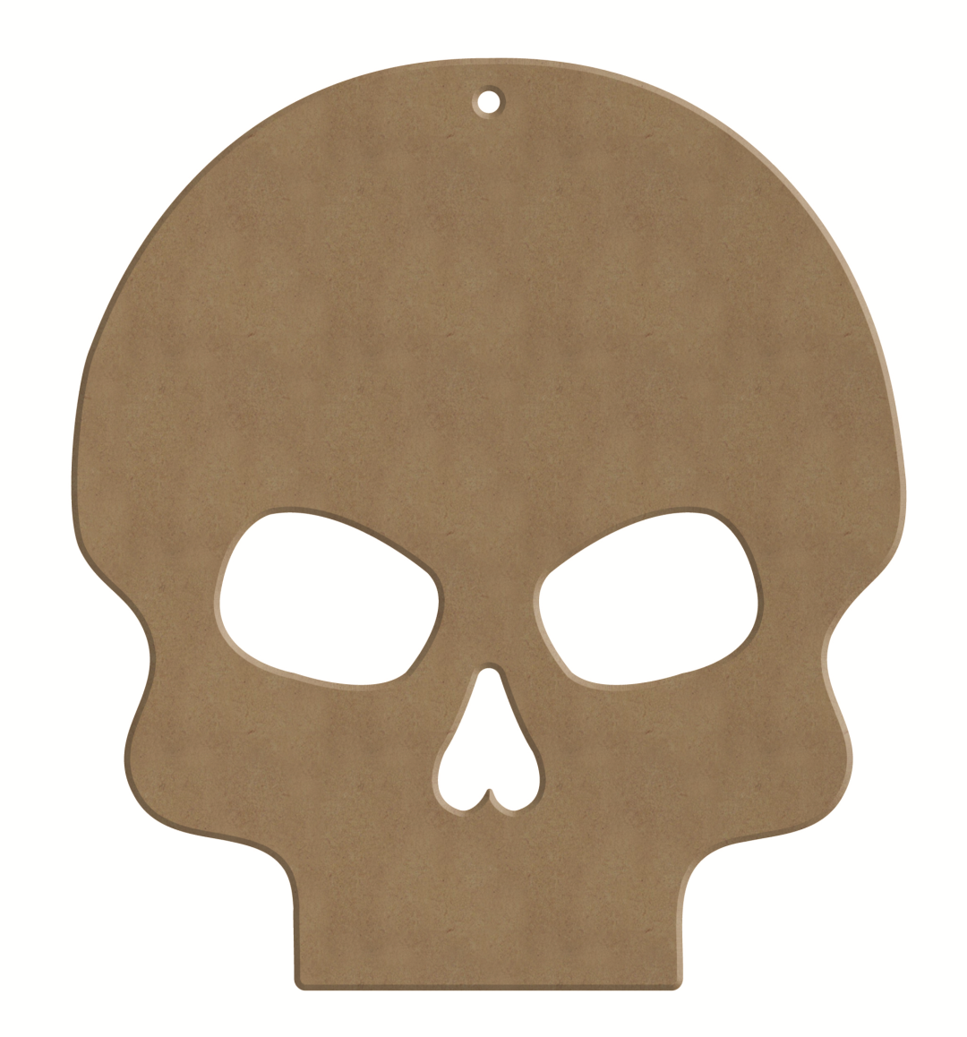 Gomille MDF Figure 15x17 cm Skull