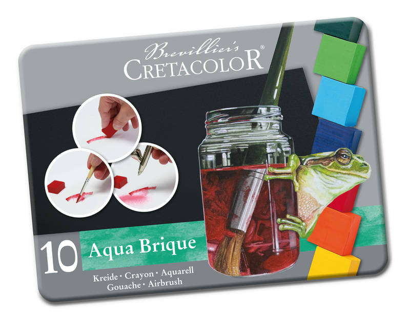Cretacolor Aqua Brique Aquarelverf Set 10 Pan