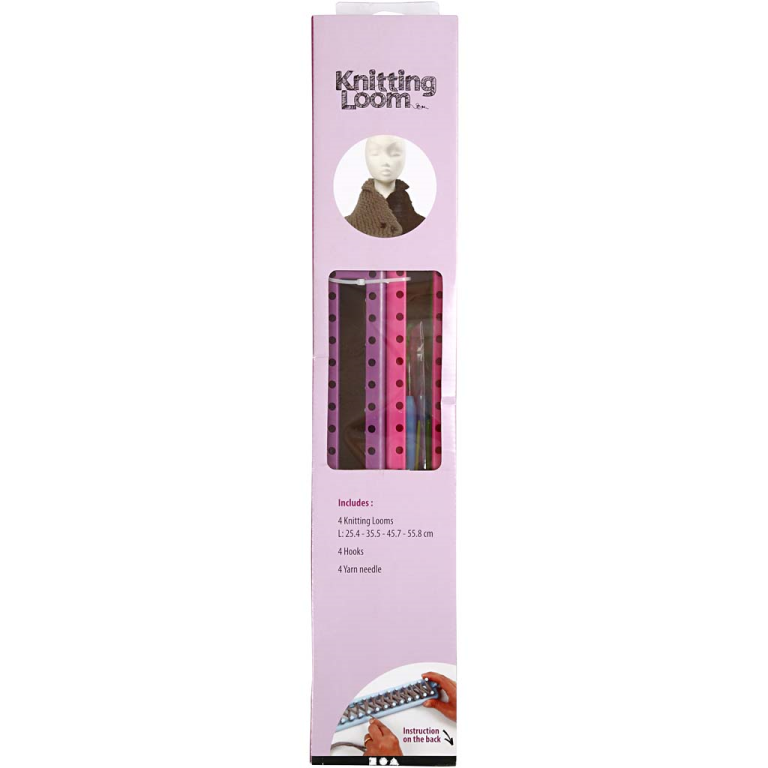 CC Knitting Loom Set 25-35-45-55 cm 4 stuks