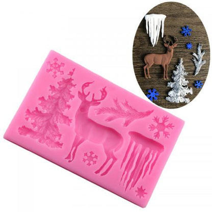 Tool Silicone mold leaves 2 - Polymer Clay / Modeling Clay | GoedkoopsteHobby