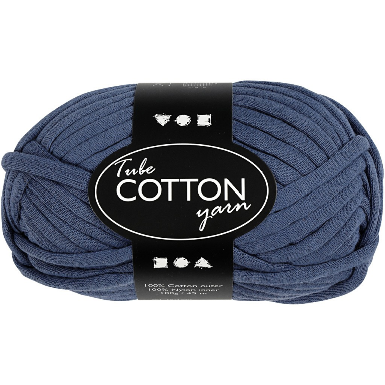 CC Tube Katoengaren 100gr Donkerblauw