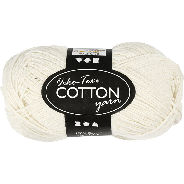 CC Katoengaren 8/4 50gr Off-White