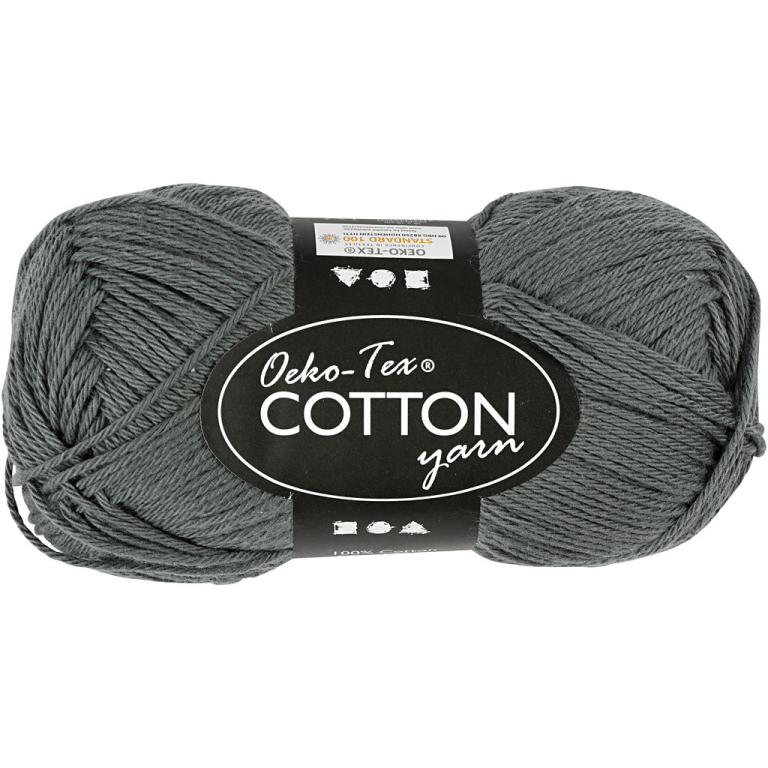 CC Baumwollgarn 8/4 50g Grau