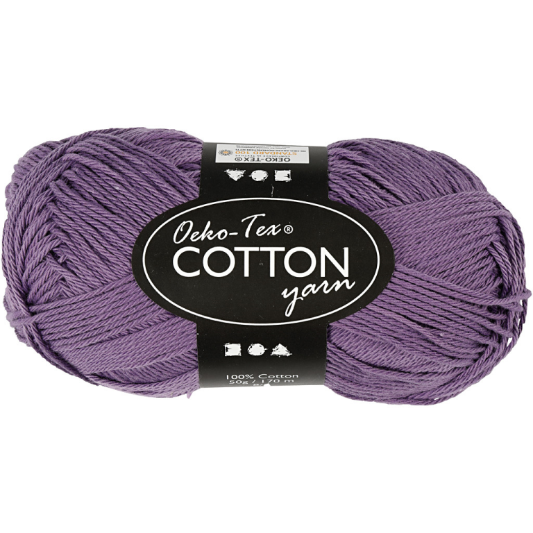 CC Baumwollgarn 8/4 50g Lila