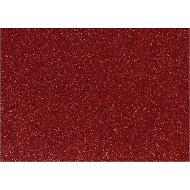 CC Opstrijkfolie Rood 14x21 cm 1 vel