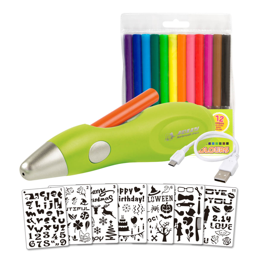 Jolly Airbrush Set 21-delig