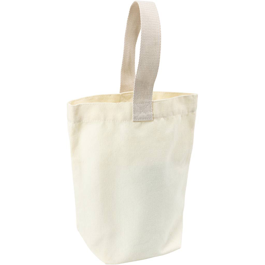 CC Small Fabric Bag 26 x 9.5 x 29cm Light Natural