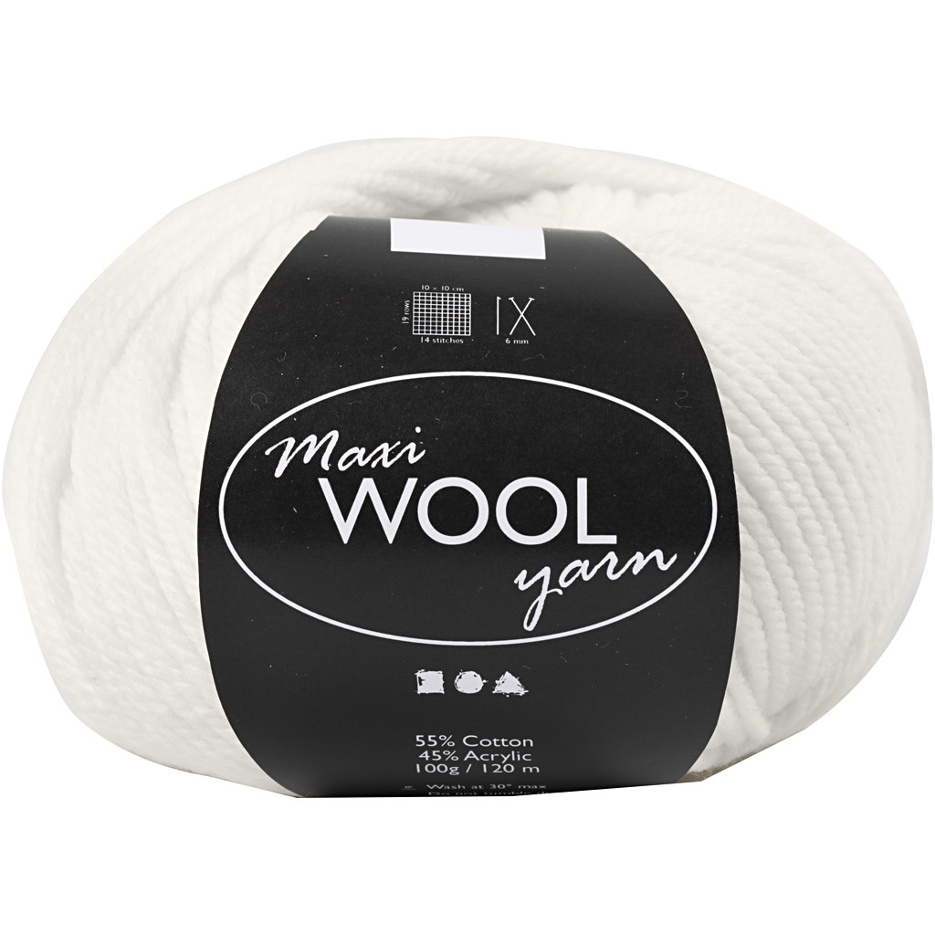 CC Maxi Wolgaren 100 gr Off-white