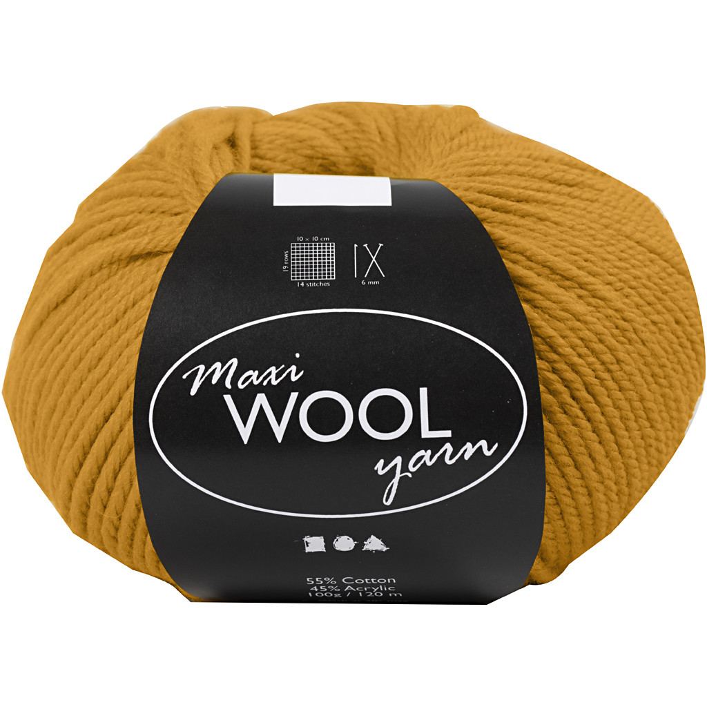 CC Maxi Yarns 100 gr Dark Yellow