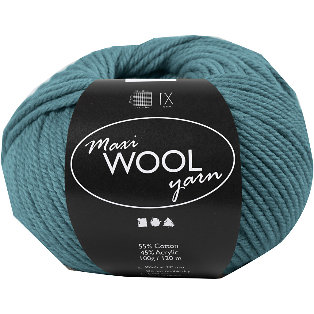 CC Maxi Wolgaren 100 gr Petrol