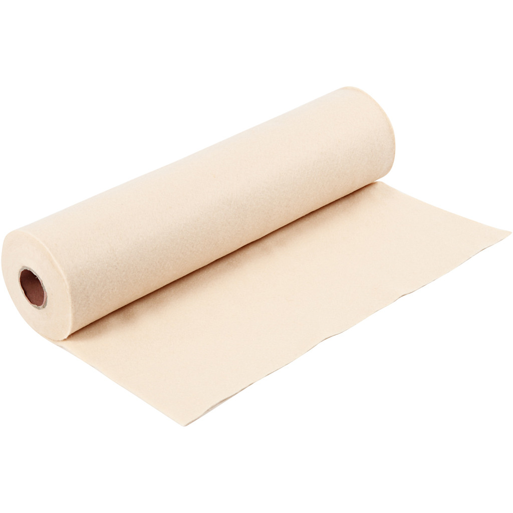 CC Hobby Felt on a Roll 5m Light Beige