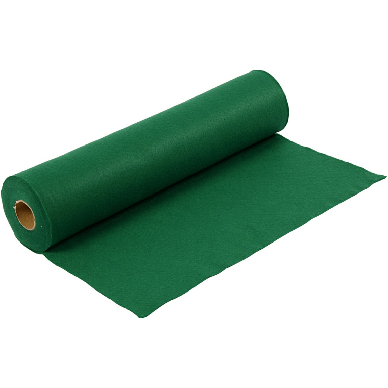 CC Hobbyfilz auf Rolle 5m Grün