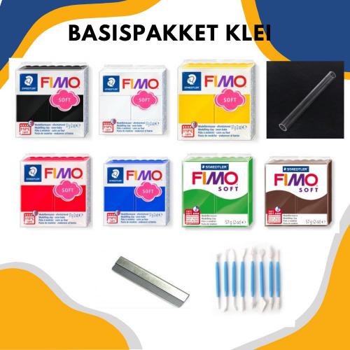 Fimo Basispakket - Polymeerklei & Boetseerklei Startset