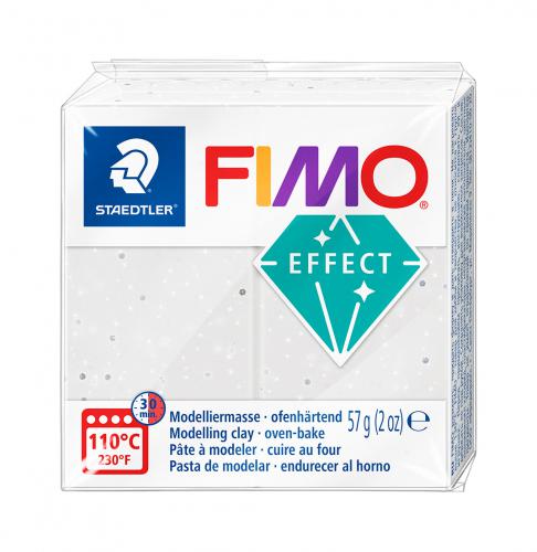 Fimo Soft Effect Stone Wit Graniet 57g - Polymeerklei / Boetseerklei