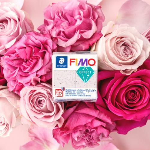 Fimo Soft Effect Botanical Rose 57g - Polymeerklei / Boetseerklei