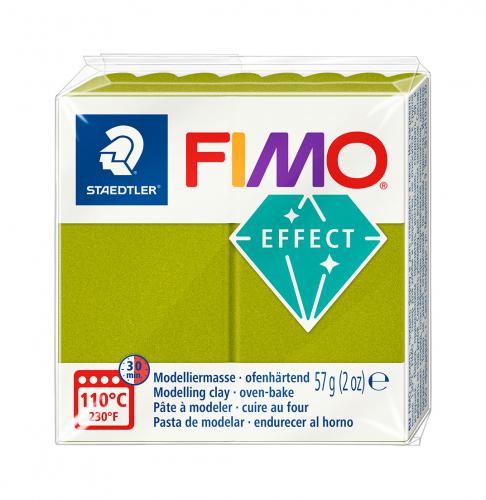 Fimo Soft Effect Metallic Groen 57g - Polymeerklei / Boetseerklei