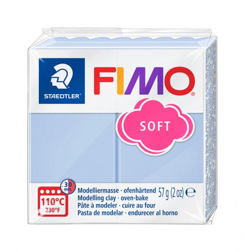 Fimo Soft Serenity Blue 57g - Polymeerklei / Boetseerklei