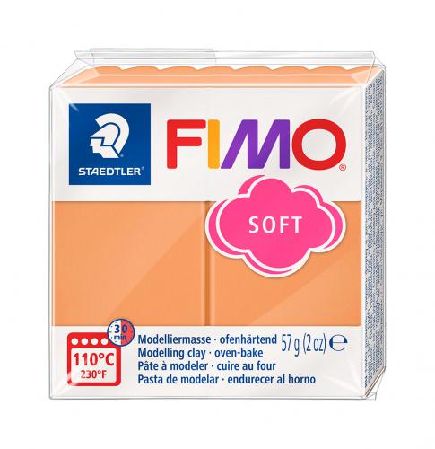 Fimo Soft Papaya Sorbet 57g - Polymeerklei | Boetseerklei