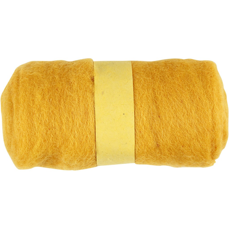 CC Carded Wool 100gr Yellow