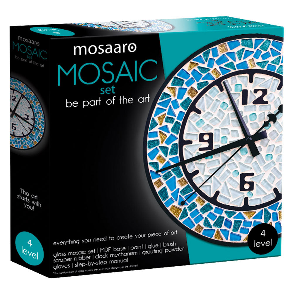 Mosaaro Mosaik-Set Runde Uhr MA4001