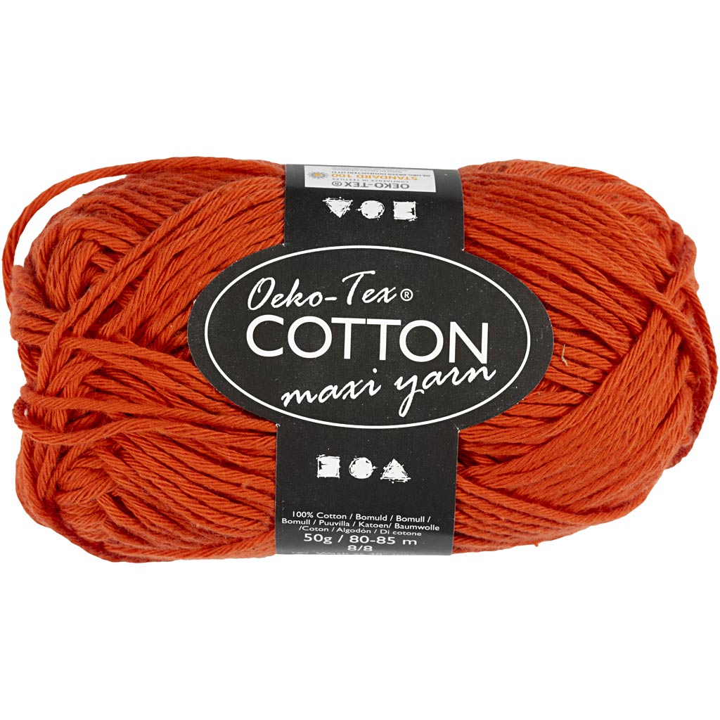 CC Katoengaren 8/8 50 gr - Rood