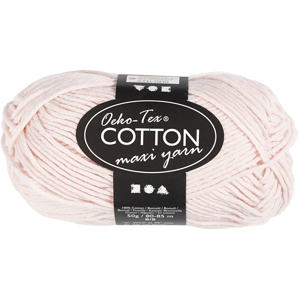 CC Baumwollgarn 8/8 50 gr - Dusty Rose
