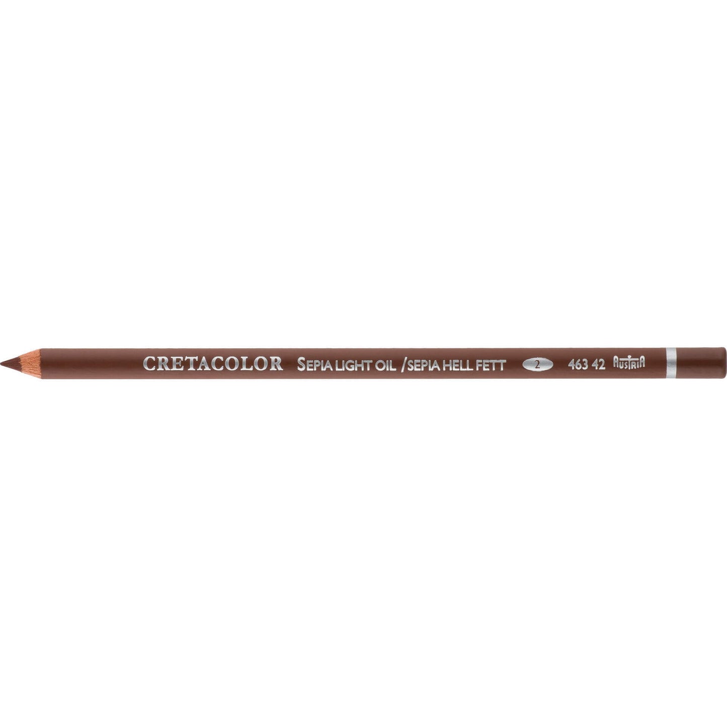 Cretacolor Zeichenstift Sepia Hellbraun Fett