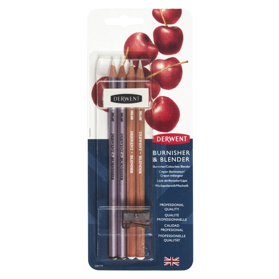 Derwent Blender & Burnisher Set