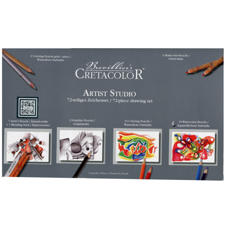 Cretacolor Studioset 72-teilig
