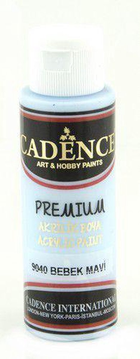 Cadence Premium Acrylverf 70 ml Baby Blue 9040
