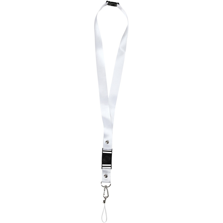 CC Sleutelhangerkoord 53 cm Wit