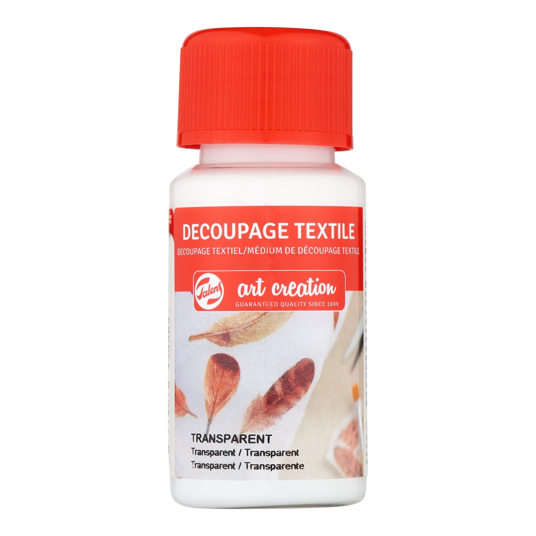 TAC Decoupage Lijm Textiel 50 ml Transparant