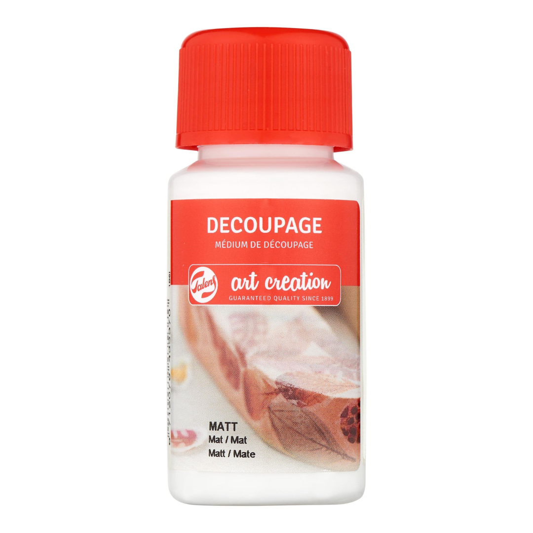 TAC Decoupage Glue Matt 50 ml Transparent