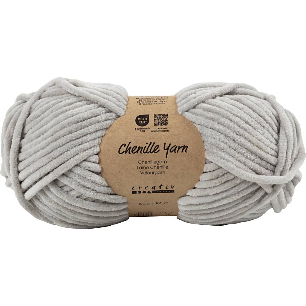 CC Veloursgarn Grau 100 g