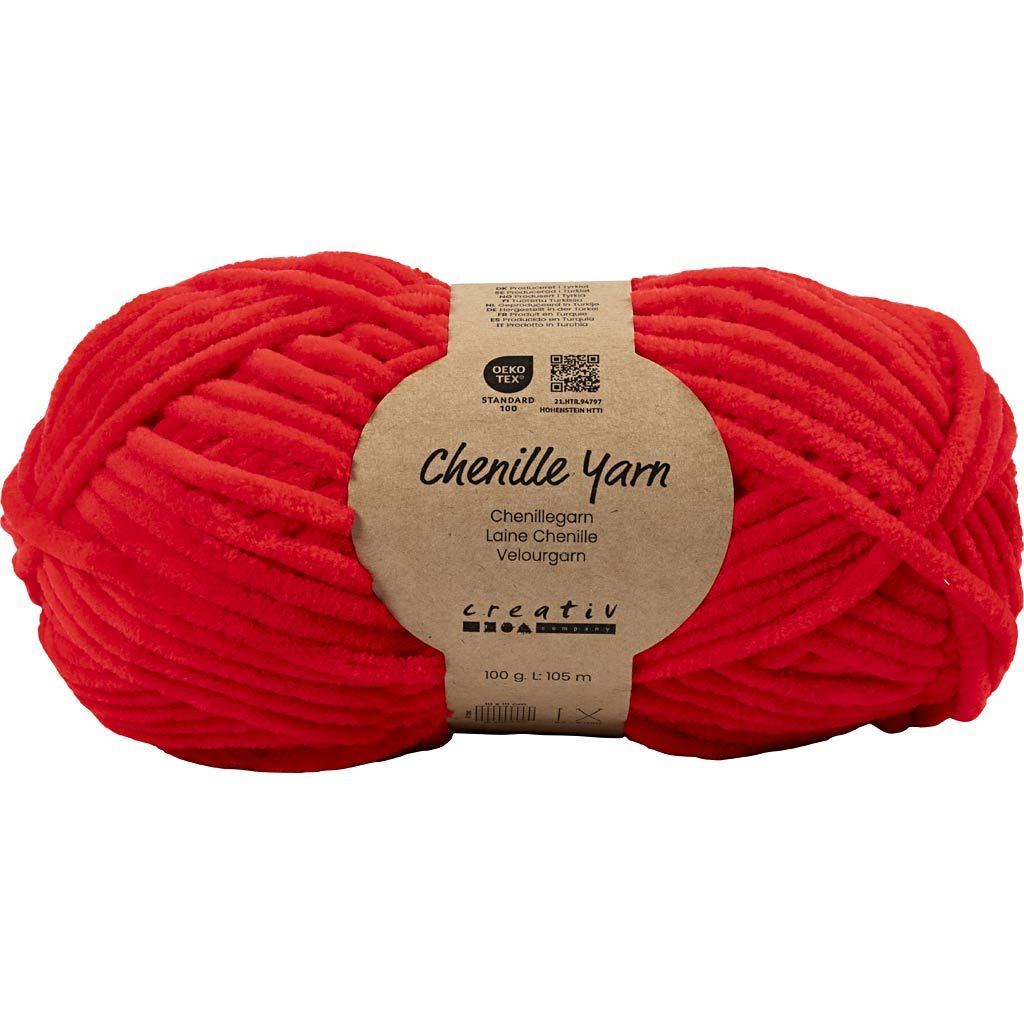 CC Veloursgaren Rood 100 gr