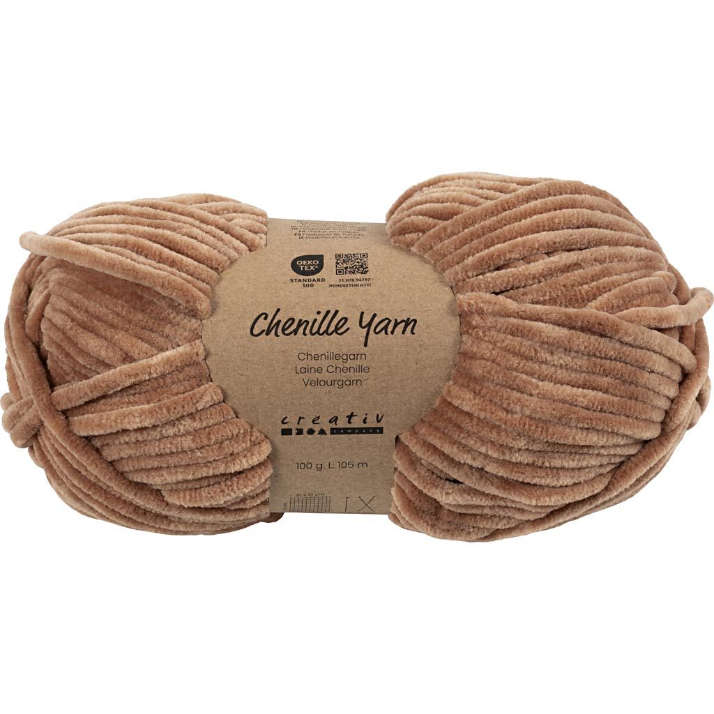 CC Veloursgarn Beige 100 g