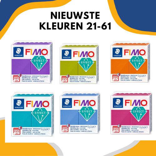 Fimo Klei Soft Set 21-61 (6 stuks) - Polymeerklei / Boetseerklei