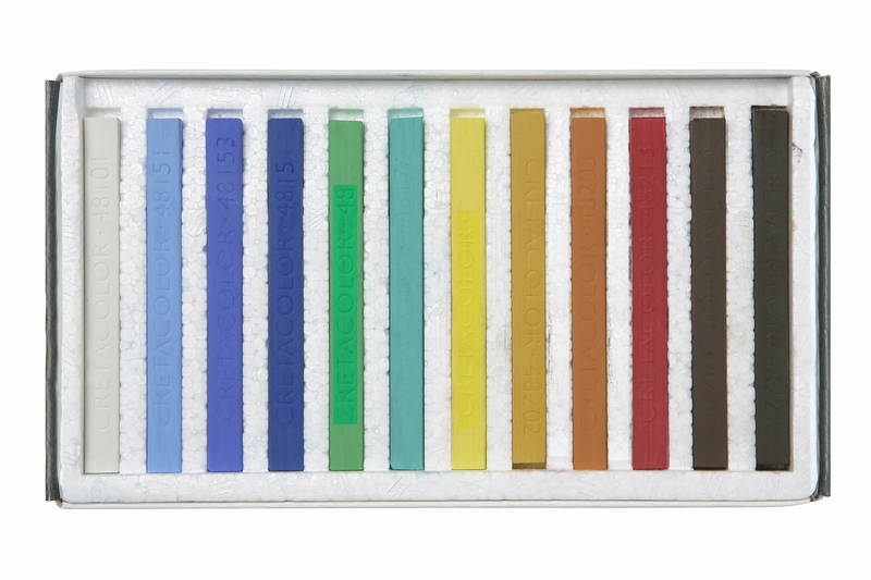 Cretacolor Hard Pastel Naturset 12 Stück