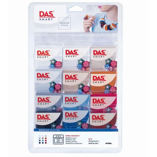 Fimo Soft Starter Set 12 x 28,5g - Warm & Koud Kleuren Polymeerklei
