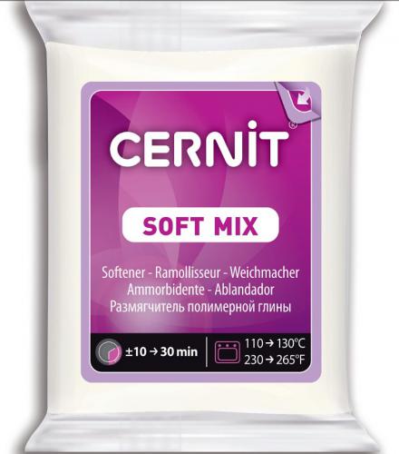 Cernit Soft Mix Transparant 56g - Zachte Boetseerklei & Polymeerklei