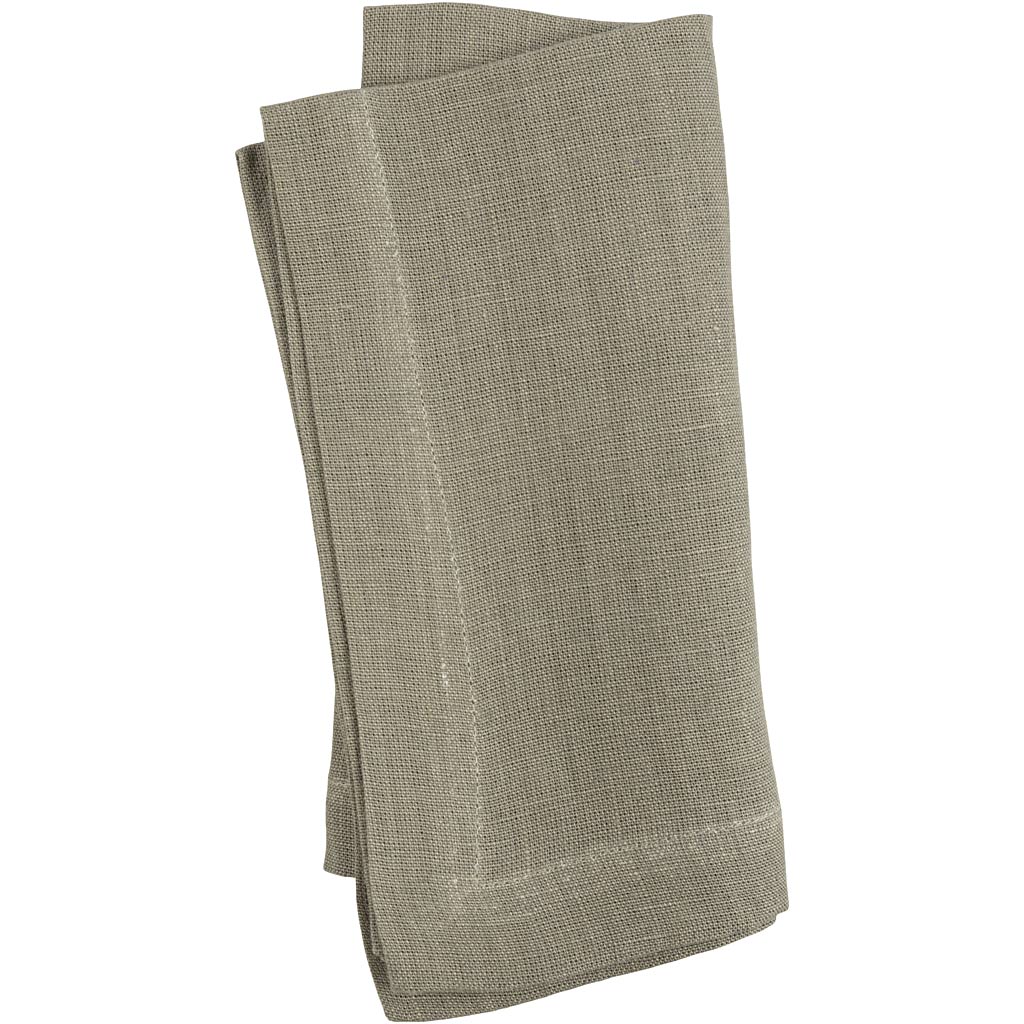CC Fabric Napkin 42x42 cm Dusty Green 2 pieces