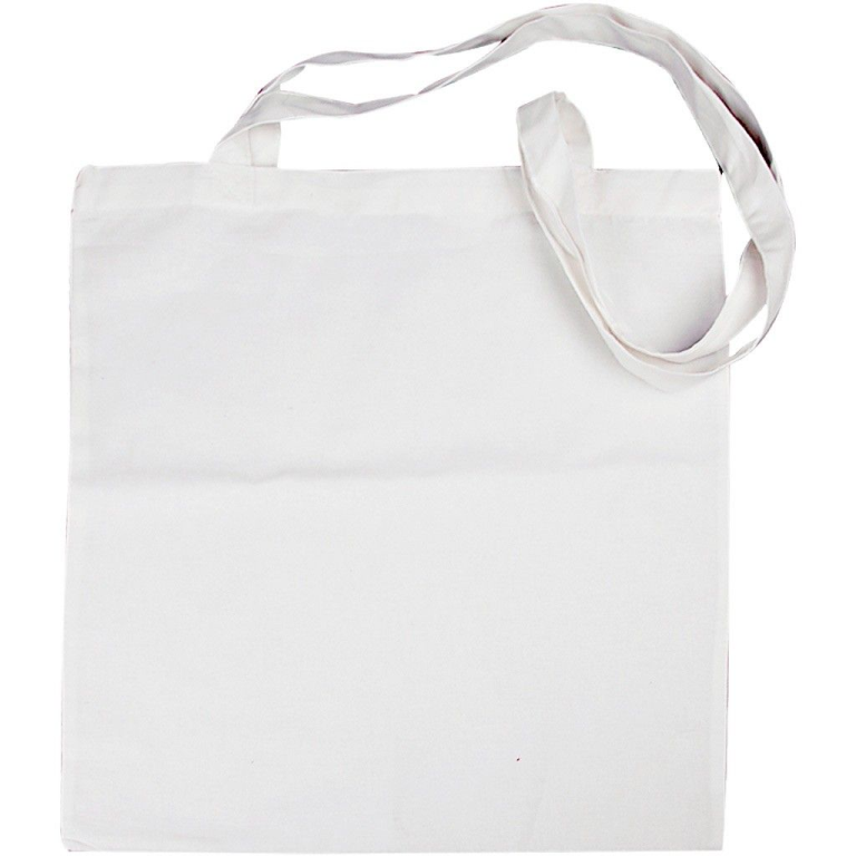 CC Cotton Tote Bag Long Handle 38x42 cm