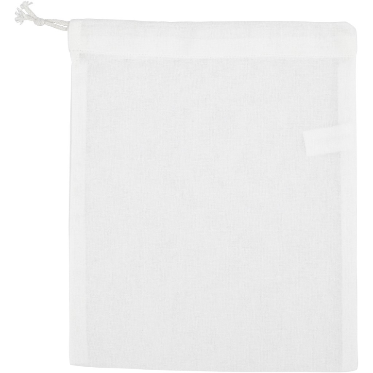 CC Cotton Marble Bag 21x25 cm White